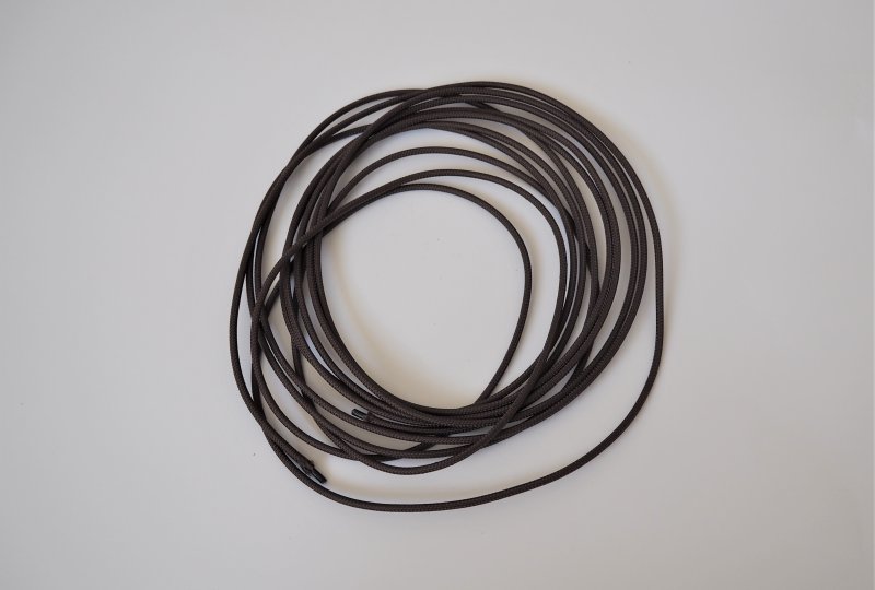 Kabel elektryczny 1,5 mm, ciemnobrązowy, 1m, Jawa, CZ-photo1