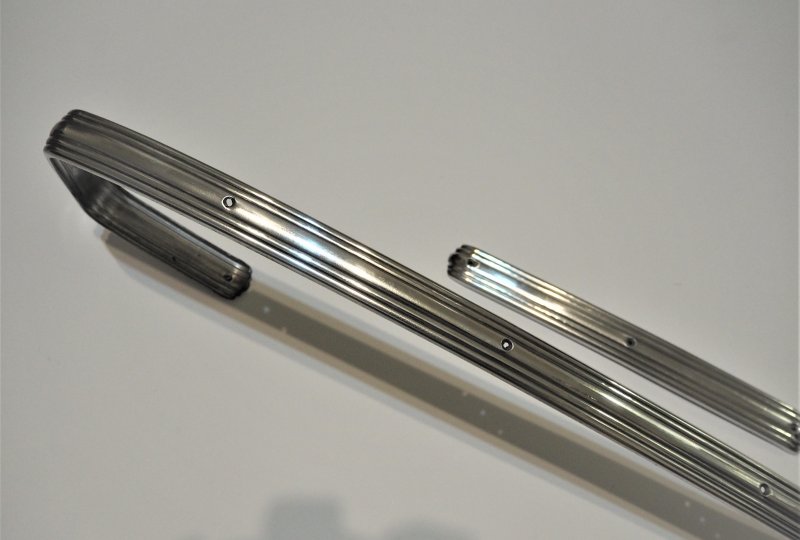 Llistwy boczne błotnika, aluminiowe, Velorex 560-photo2
