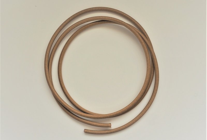 Kabel wysokiego napięcia, kremowy, 0,5 m, Jawa, CZ-photo1