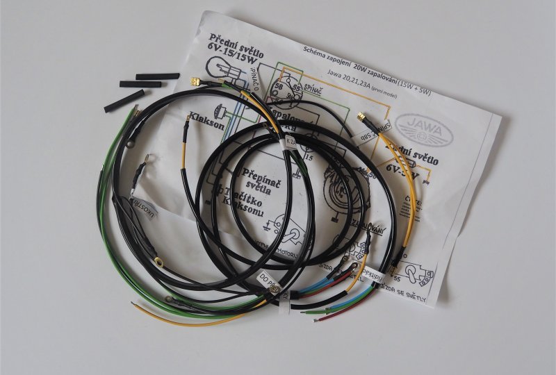 Instalacja elektryczna, Jawa 50 typ 20, 21-photo2