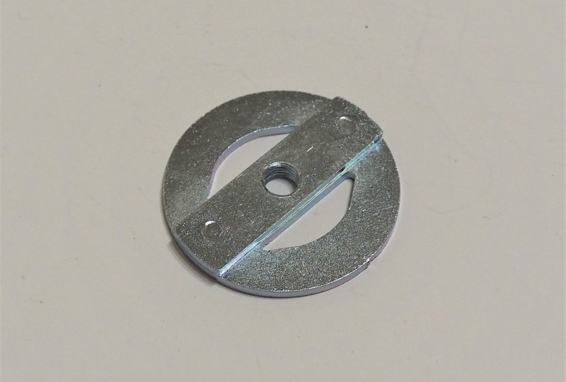 Nakrętka tłumika skrętu główki ramy, ocynk, Jawa 250/350 Perak, 500 OHC-photo1