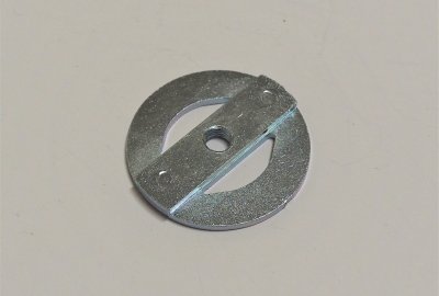 Nakrętka tłumika skrętu główki ramy, ocynk, Jawa 250/350 Perak, 500 OHC