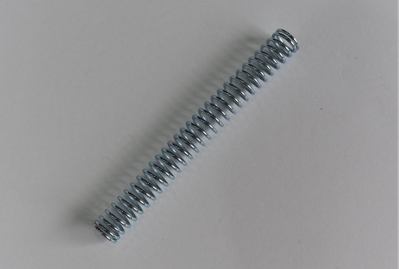 Sprężyna pręta tylnego hamulca, 80mm, ocynk, Jawa Perak, OHC-photo1