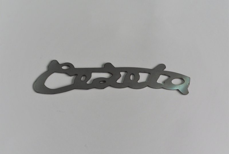 Emblemat CEZETA, stal nierdzewna-photo1