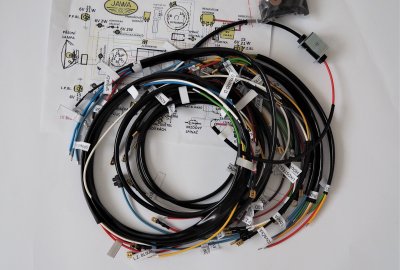 Instalacja elektryczna, wersja dwulicznikowa, Jawa 634
