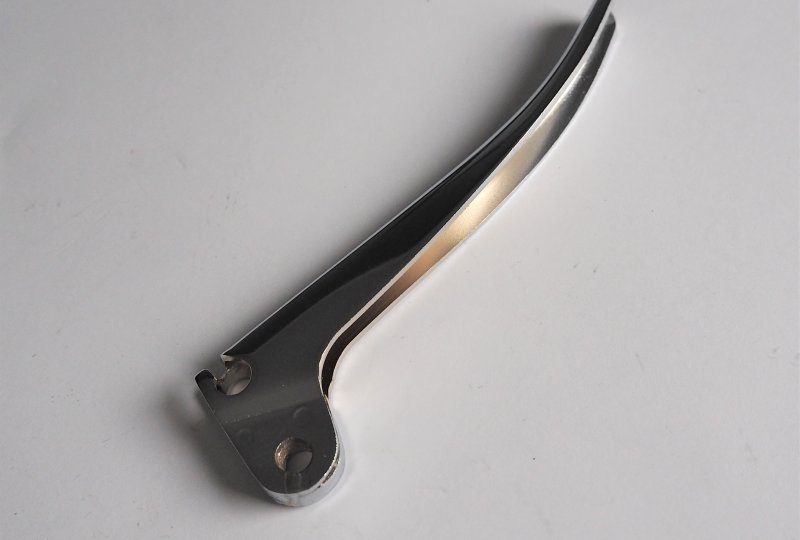 Klamka metalowa kierownicy, sprzegło, chrom, Jawa 250/350 Perak-photo3