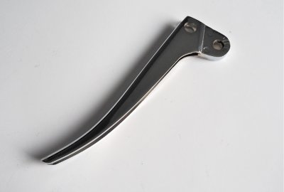 Klamka metalowa kierownicy, sprzegło, chrom, Jawa 250/350 Perak