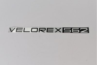 Naklejka VELOREX 562, 24x2cm, Velorex 562