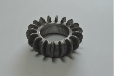 Nakrętka kolanka wydechu, aluminium, Jawa-CZ 125,175