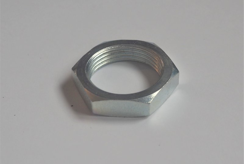 Nakrętka sworznia zębatki koła, ocynk, Jawa 500 OHC 00,01, CZ 125/150 C-photo1