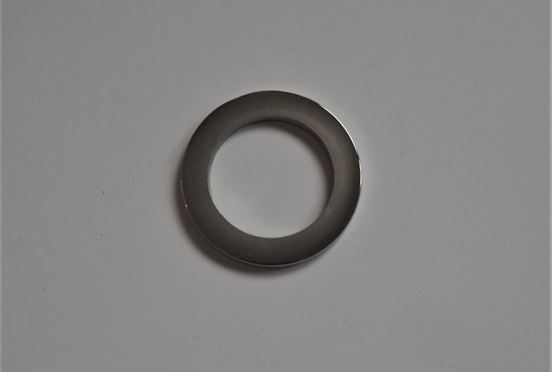 Podkładka nakrętki sworznia zębatki koła 36x24,5x4mm, nierdzewna/polerowana, Jawa 500 OHC, CZ 125/150 C-photo1
