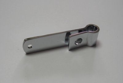 Uchwyt spreżyny drutu hamulca 5cm, chrom, Jawa Perak, OHC, CZ
