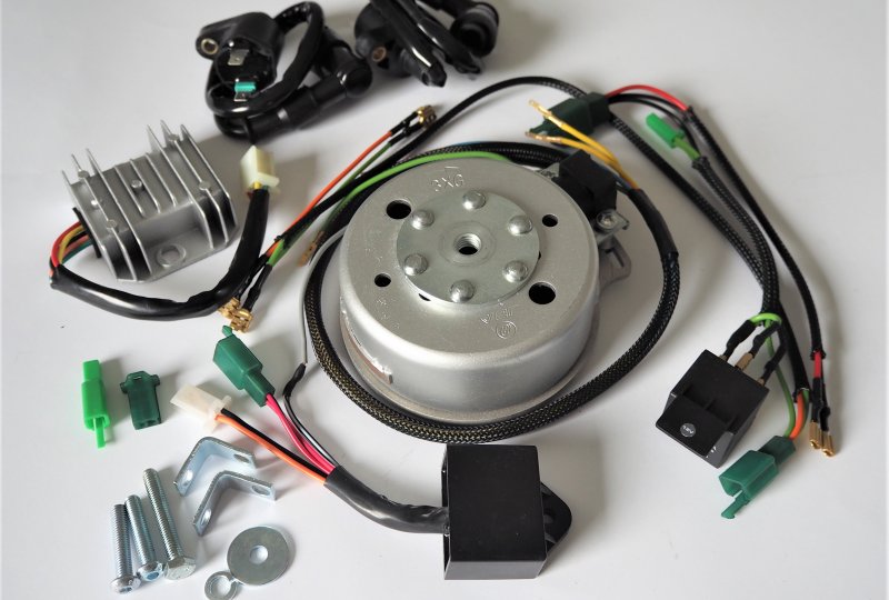Zapłon elektroniczny GEMO® - D03 12V dwa cylindry, Jawa 350 Perak, Ogar, Kyvacka, Panelka-photo1