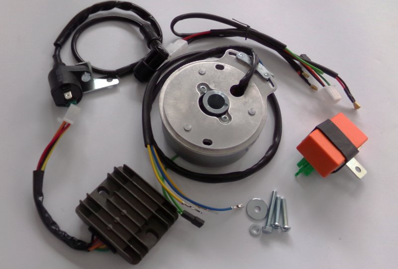 Zapłon elektroniczny GEMO® - D01 12V ( v.2 ) pojedynczy cylinder, Jawa 250 Perak, Kyvacka, Libenak, Panelka-photo2