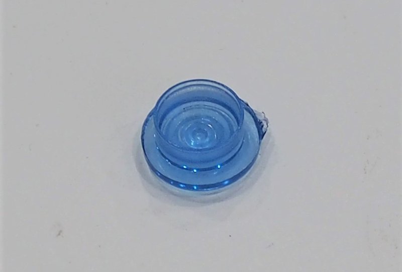 Szkiełko kontrolki, niebieskie, oryginał, Jawa 634-640-photo2