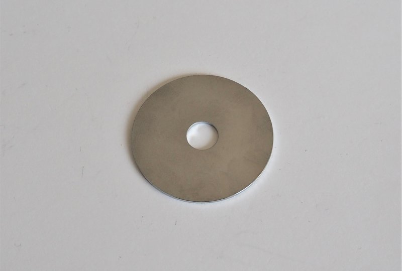 Podkładka hamulca ciernego siedzenia, chrom, Jawa 250/350 Perak, Ogar, 500 OHC-photo1