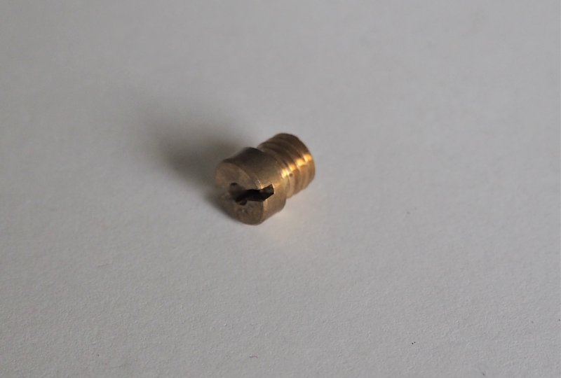 Główna dysza gaźnika M6-115, Jikov 2922, 2924, Jawa Perak, 500 OHC, 634-640-photo1