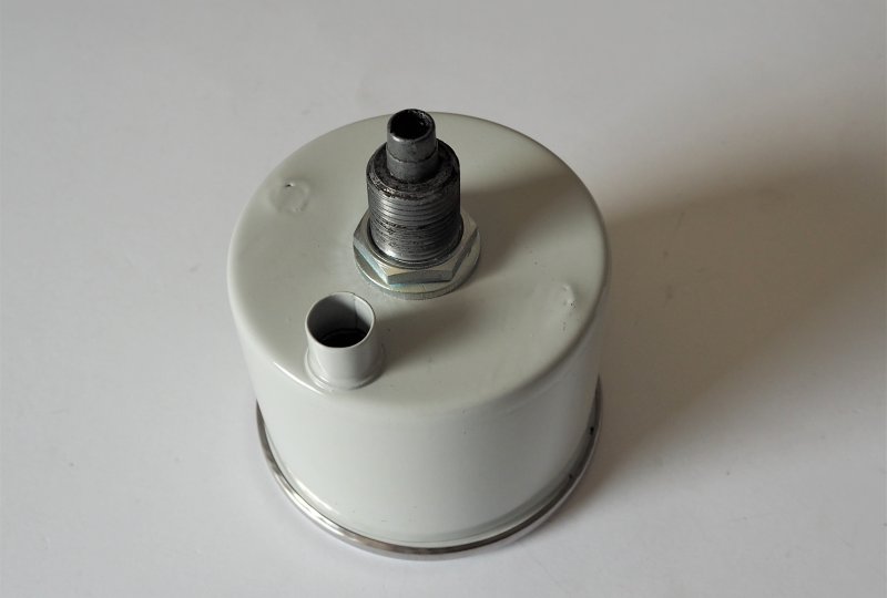 Obrotomierz, chromowana ramka, żółta wskazówka, Jawa 634-640-photo3