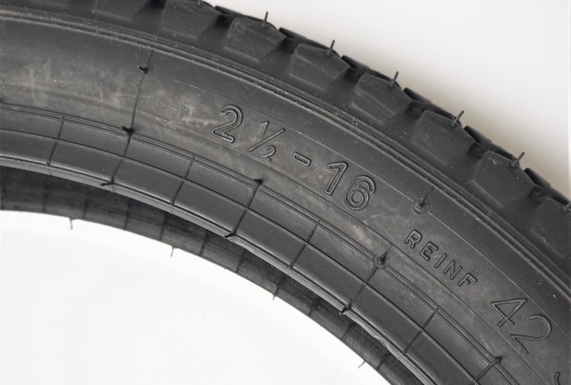 Opona  2.50/16  B8 MITAS-photo3