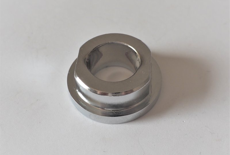 Tulejka napinacza łańcucha, 30x15x12 mm, chrom, Jawa, CZ 250/350-photo1