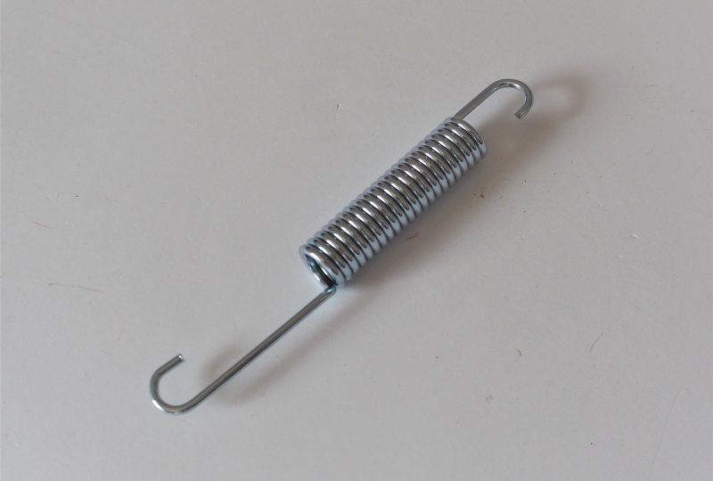 Sprężyna stopki bocznej 120mm, ocynk, Jawa 634-640-photo1