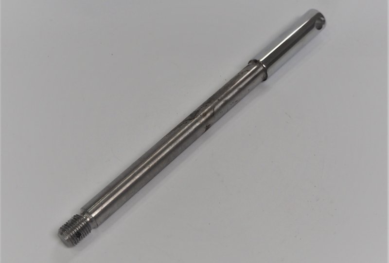 Ośka koła przedniego, 246/176 mm, chrom, Jawa 634-640-photo2