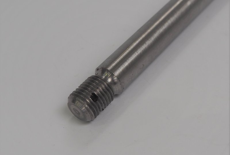 Ośka koła przedniego, 246/176 mm, chrom, Jawa 634-640-photo3