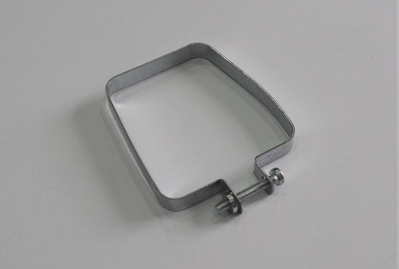 Objemka osłony łańcucha, tylna, ocynk, Jawa 634-640-photo1