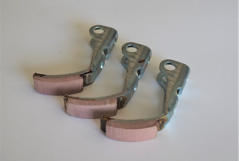 Szczęki startowe, metalowe, komplet 3 sztuki, Jawa Babetta 207-photo1
