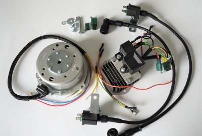 Zapłon elektroniczny GEMO® - D04 12V dwa cylindry, Jawa,CZ 350  632, 638, 639, 640