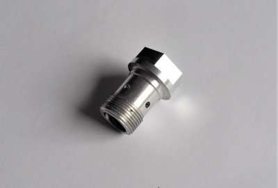 Śruba przytrzymująca komorę pływakową, aluminium, AMAL 76/276