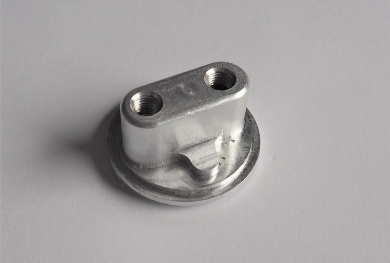 Osłona komory przepustnicy gaźnika, aluminium, AMAL 76/276-photo1