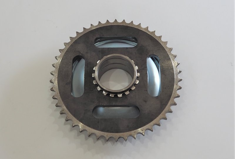 Zębatka łańcucha tylna kompletna 46 z., Jawa 250/350 Kyvacka, Panelka-photo1