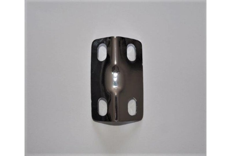 Uchwyt tłumika cygaro, chrom, Jawa 250/350 Kyvacka-photo2