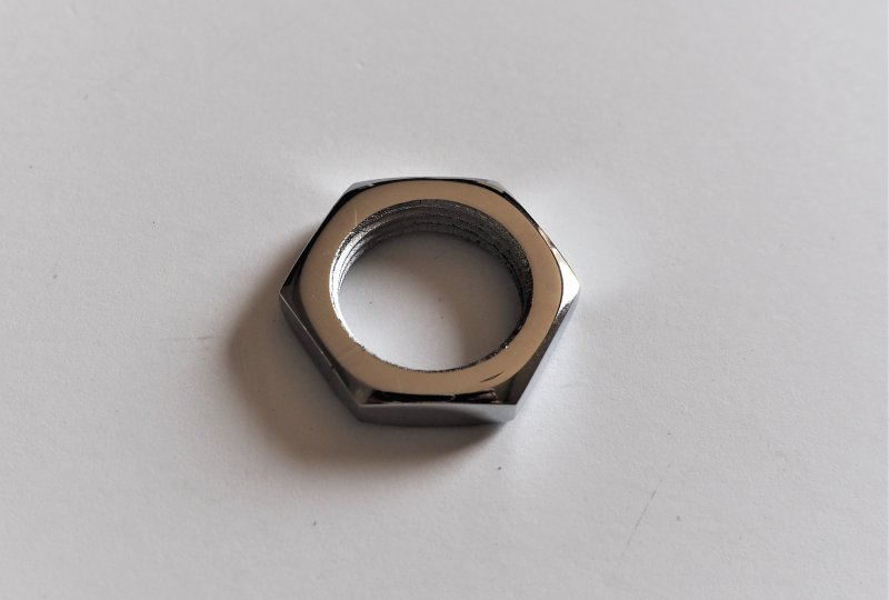 Nakrętka pokrywy zębatki M20x, chrom, Jawa 90, CZ 125-250, 501-505-photo1
