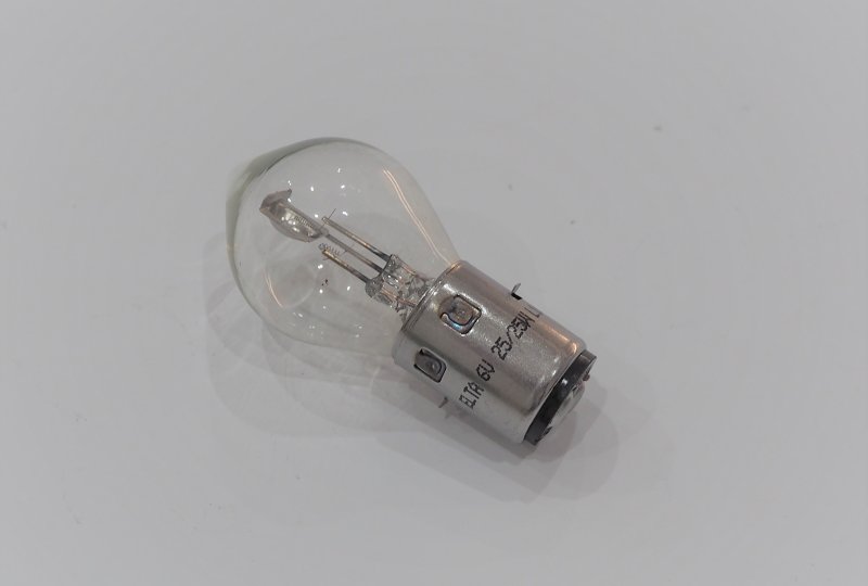 Żarówka BA20d,6V/25/25W, do przedniej lampy, Jawa, CZ-photo1