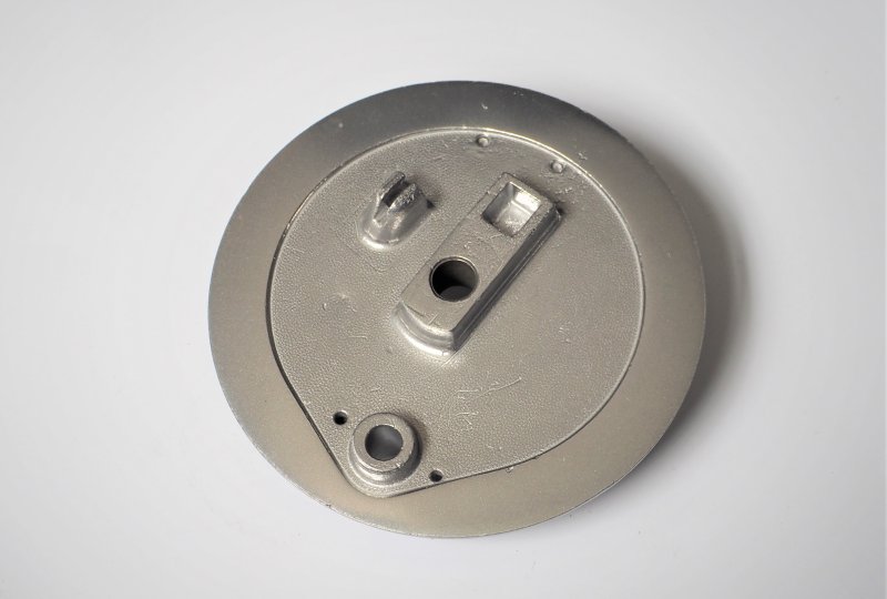 Pokrywa hamulca, oryginał, po elektochemicznym polerowaniu, Jawa Panelka-photo1