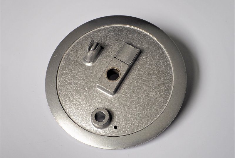 Pokrywa hamulca, oryginał, po elektochemicznym polerowaniu, Jawa, CZ 125-175-photo2
