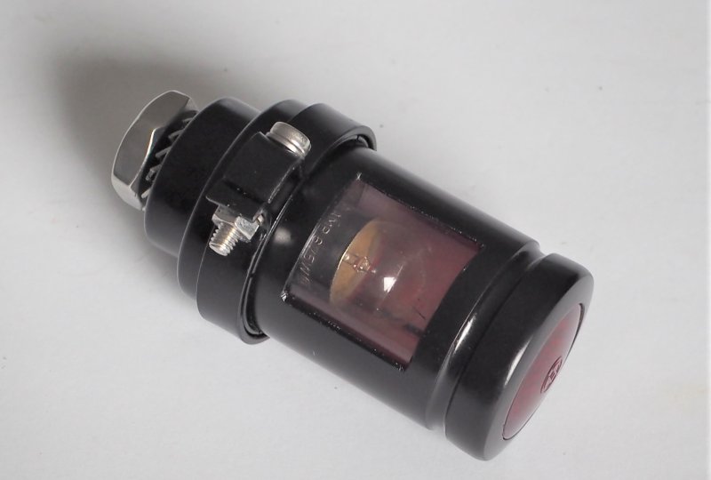 Lampa tylna, JN5S25, czarna lakierowana, Jawa Special, Villiers, OHV-photo4