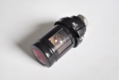 Lampa tylna, JN5S25, czarna lakierowana, Jawa Special, Villiers, OHV