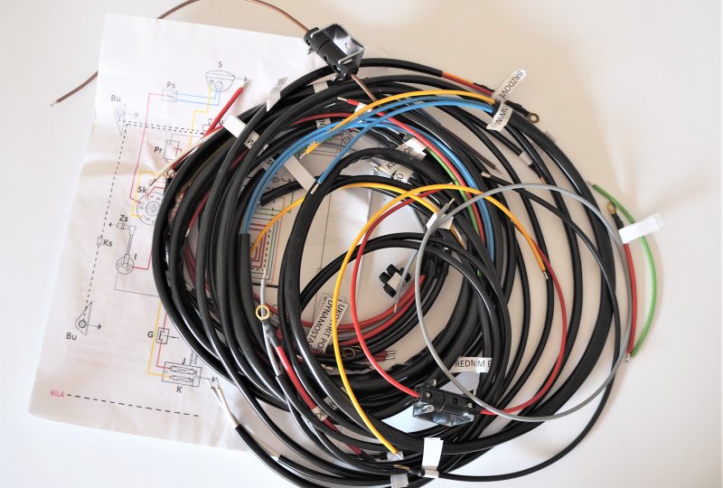 Instalacja elektryczna, CZ 501, 502-photo1