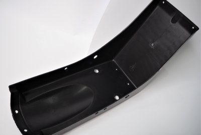 Błotnik tylny, bez wycięcia, plastik, Jawa 638-640