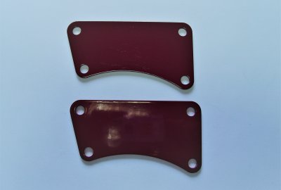 Uchwyty ramy silnika, czerwone, Jawa 250/350 Kyvacka