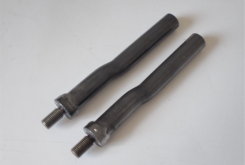 Rurki stopek kierowcy, 2 szt, Jawa 250 Perak FJ, 350 Ogar-photo1