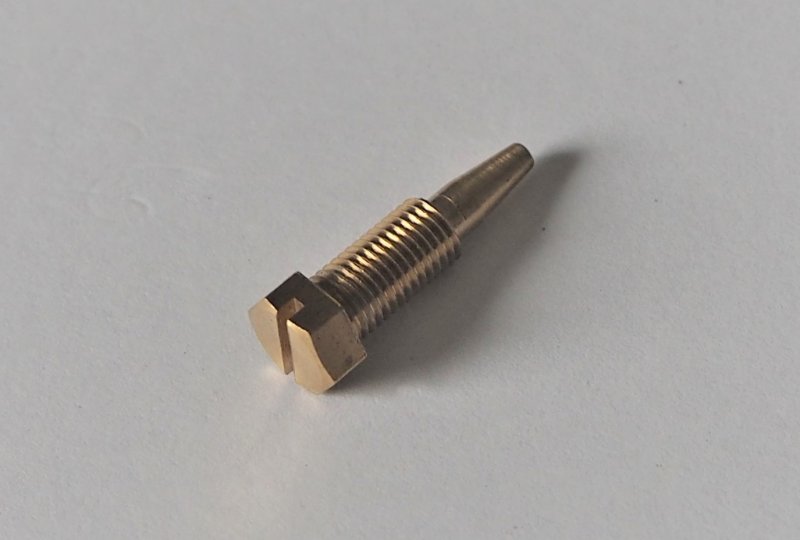 Śruba regulacji składu mieszanki, Jikov 2924, 2922, Jawa Perak, OHC-photo1