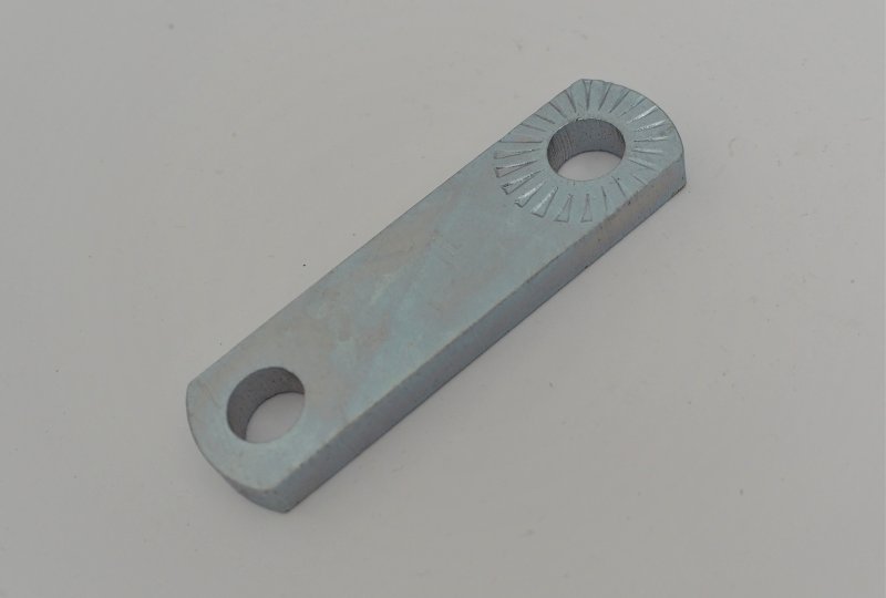 Uchwyt stopki z radłowaniem, 90 mm, ocynk, CZ 476-488-photo3