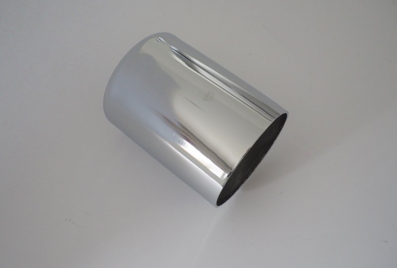 Szklanka górna, tylnego amortyzatora, chrom, Jawa 500 OHC-photo2