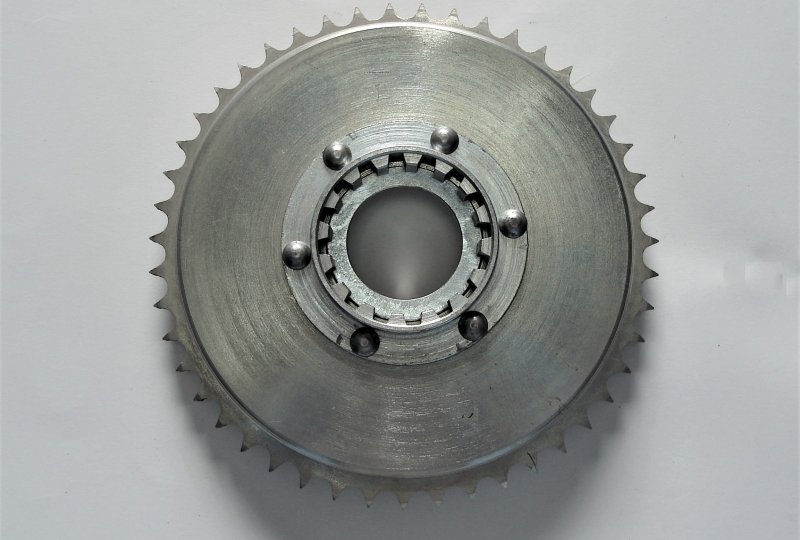 Bęben z zębatką koła 47z, tył, ocynk, Jawa 250/350 Perak-photo1