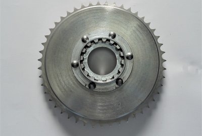 Bęben z zębatką koła 47z, tył, ocynk, Jawa 250/350 Perak