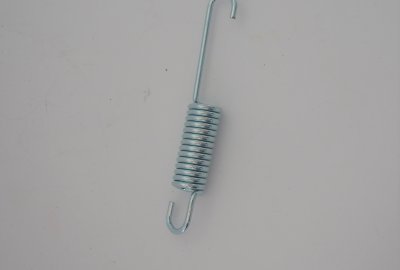 Sprężyna stopki bocznej 85 mm, ocynk, Jawa 634-640